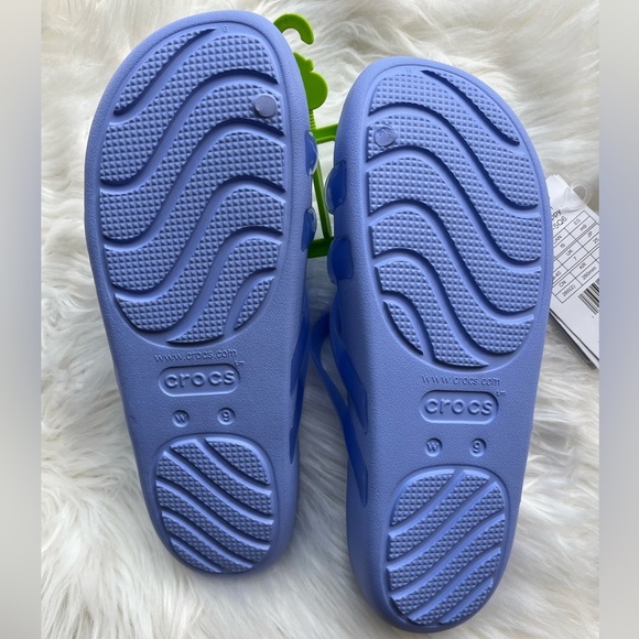 🆕 Crocs Women's Strappy Sandal Purple Size 9 Summer Casual Slip On Jelly Shoe - Picture 6 of 11